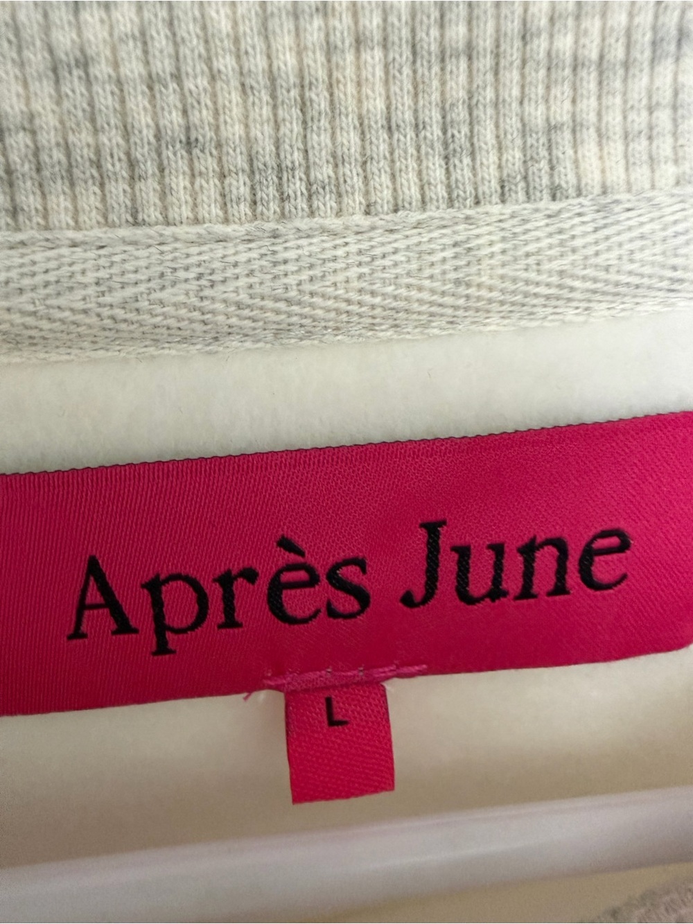 June Crewneck Sweater - Heather Cream - Picture 2 of 3